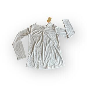 French Toast NWT White Long Sleeve